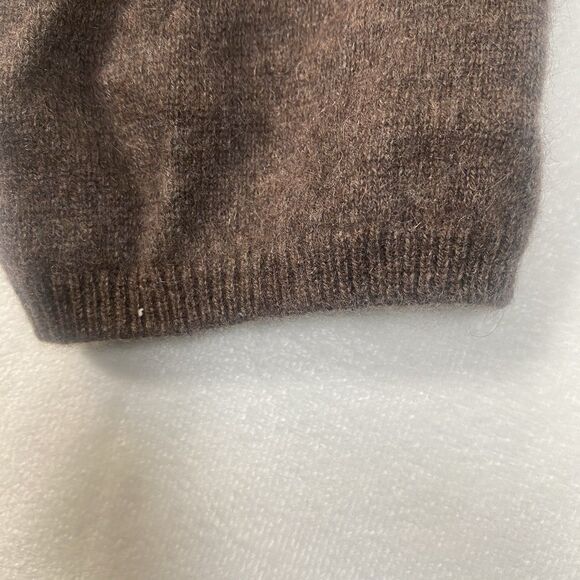 Fenn Wright Manson 100% Cashmere Toggle Cardigan Sweater Brown Women’s Medium - Picture 7 of 10